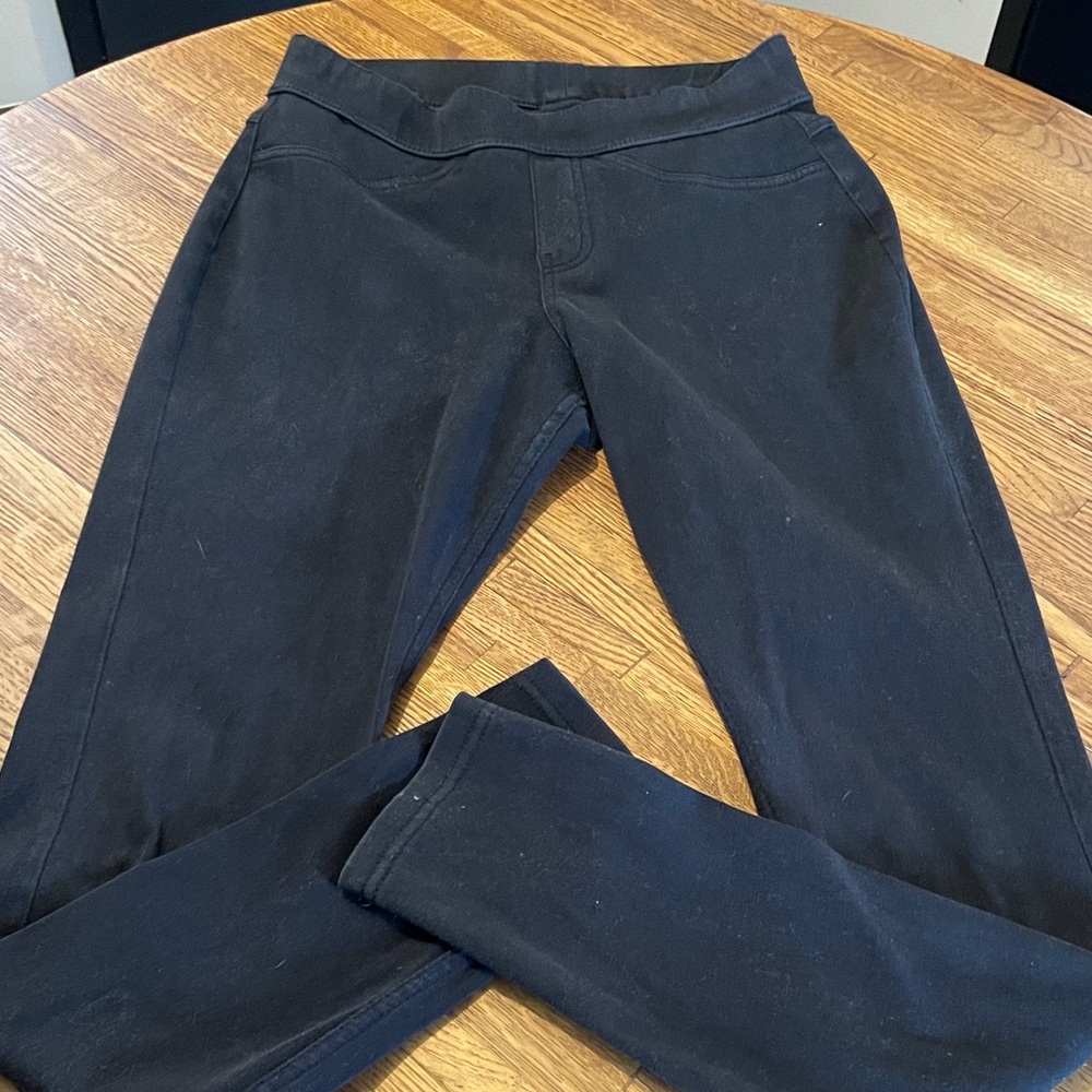 HUE Women's Black Jeggings Size Small